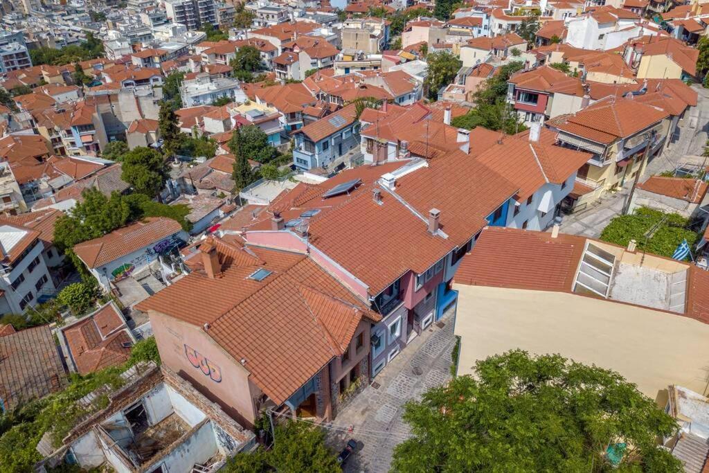 Ano Poli Stay With Private Terrace And View เทสซาโลนิกิ ภายนอก รูปภาพ